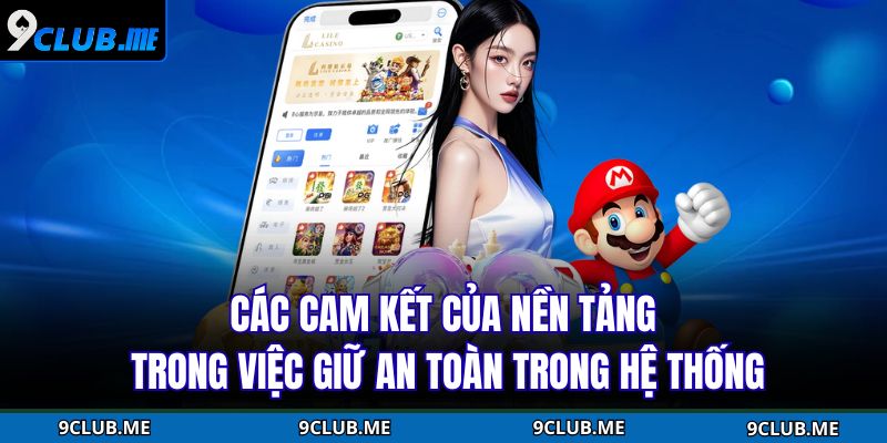 Các cam kết của nền tảng trong việc giữ an toàn trong hệ thống